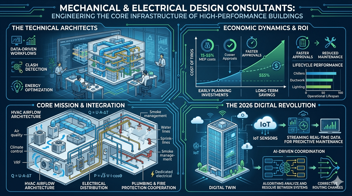 Mechanical And Electrical Design Consultants: Engineering The Core ...